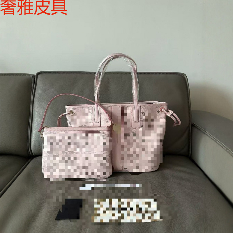 mc家高版皮女士经典包大容量包春季新款购物袋时尚上课通勤托特包|undefined