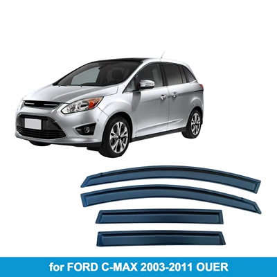 Suitable for Ford Ford C-Max 2003-2011 Ouer Rain Shield Side Window Deflector Rain Eyebrow
