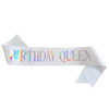 Birthday party golden shoulder strap etiquette belt BIRTHDAY GIRL Queen Birthday girl belt belt