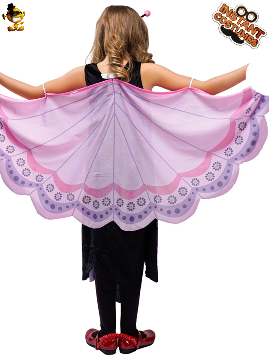 Halloween Niña de los niños danza mariposa hadas princesa vestido cos partido distribución al por mayor