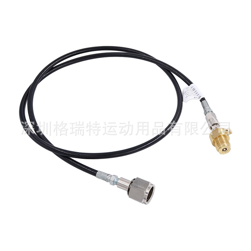 澳洲版苏打水机连接管2.5米长黑管接澳洲苏打水机接头sodastream