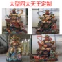 仿古四大定制彩绘神像