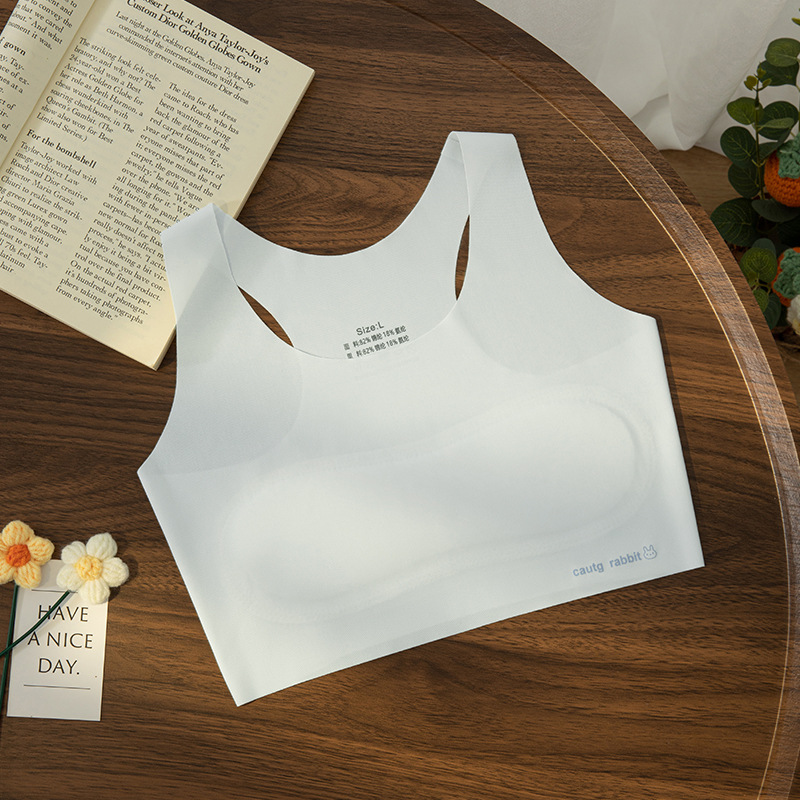 Ropa interior de niñas sin marcas, etapa de desarrollo de la juventud, etapa II, 10 - 14 años de edad, estudiantes de secundaria primaria, sujetadores, deportes