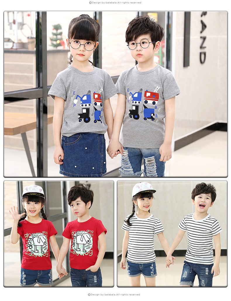 T-shirt enfant en coton - Ref 3440797 Image 61