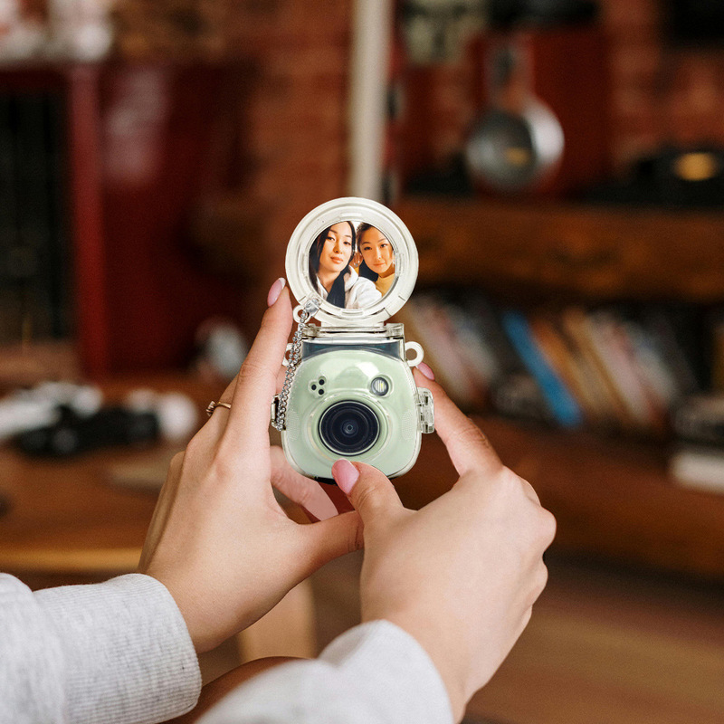 Suitable for Instax Pal Photo Camera Crystal Case, Anti-Scratch and Anti-Drop Pal Set, Selfie Mirror, Transparent Protective Case Suitable for Instax Pal Photo Camera Crystal Case, Anti-Scratch and Anti-Drop Pal Set, Selfie Mirror, Transparent Protective Case