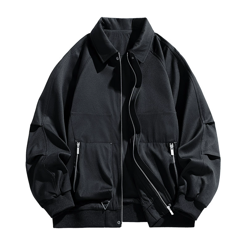 Summer retro denim men's jacket for leisure, oversize