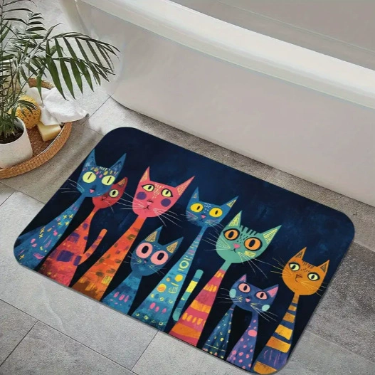 Трансграничная кошка диатомовая грязь коврик для ванной комнаты туалет мойка противоскользящая