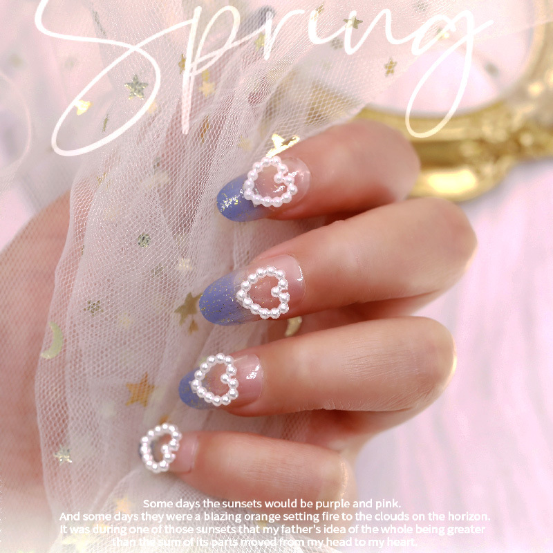 Summer fashionable nail decoration pearl