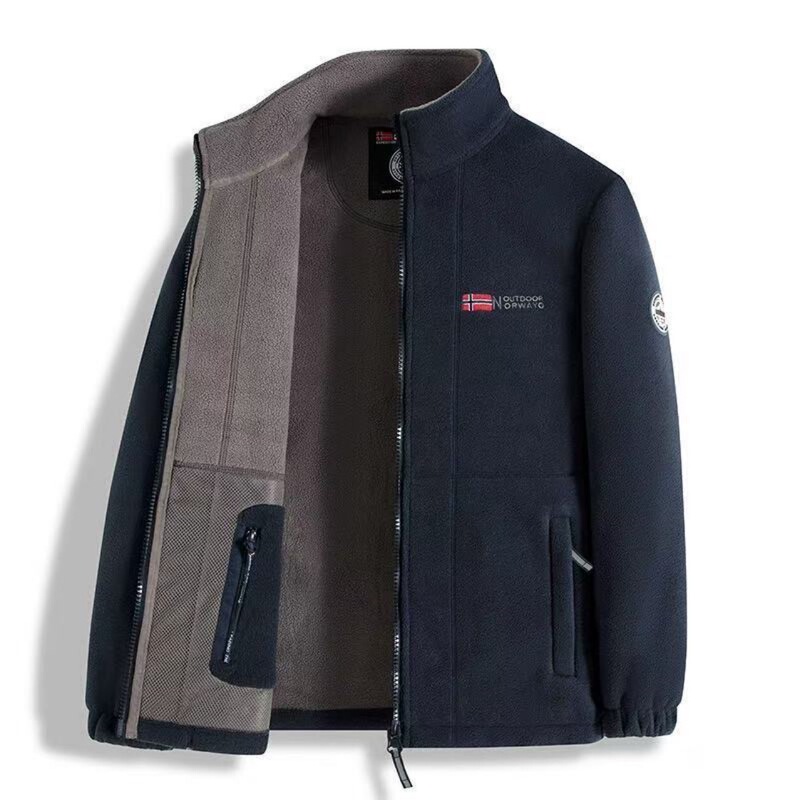Norway! Functional outdoor cold! There's a drawstring! Genuine! Plus size! Autumn and winter warm shake grain