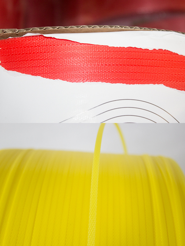 Brand new material transparent strapping, hot melt plastic strapping, pp strapping, automatic strapping machine, semi-automatic commercial packaging strapping detail image 9