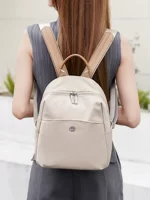Capacious backpack, summer shoulder bag for traveling, laptop for elementary school students, school bag, for students