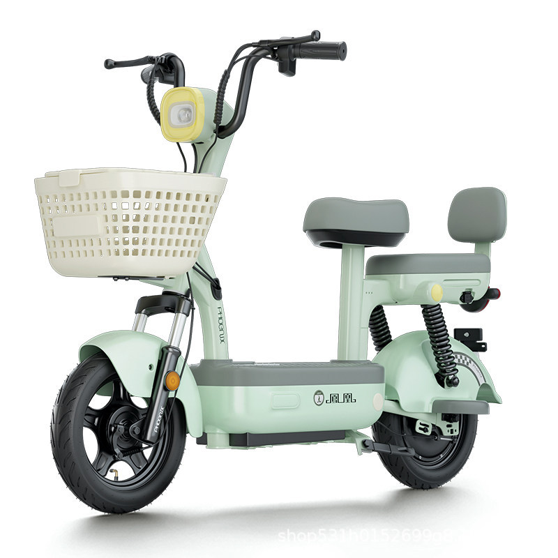 Phoenix2026 nuevo coche eléctrico para adultos niñas coche de batería pequeña nueva bicicleta eléctrica estándar nacional para mujeres burro