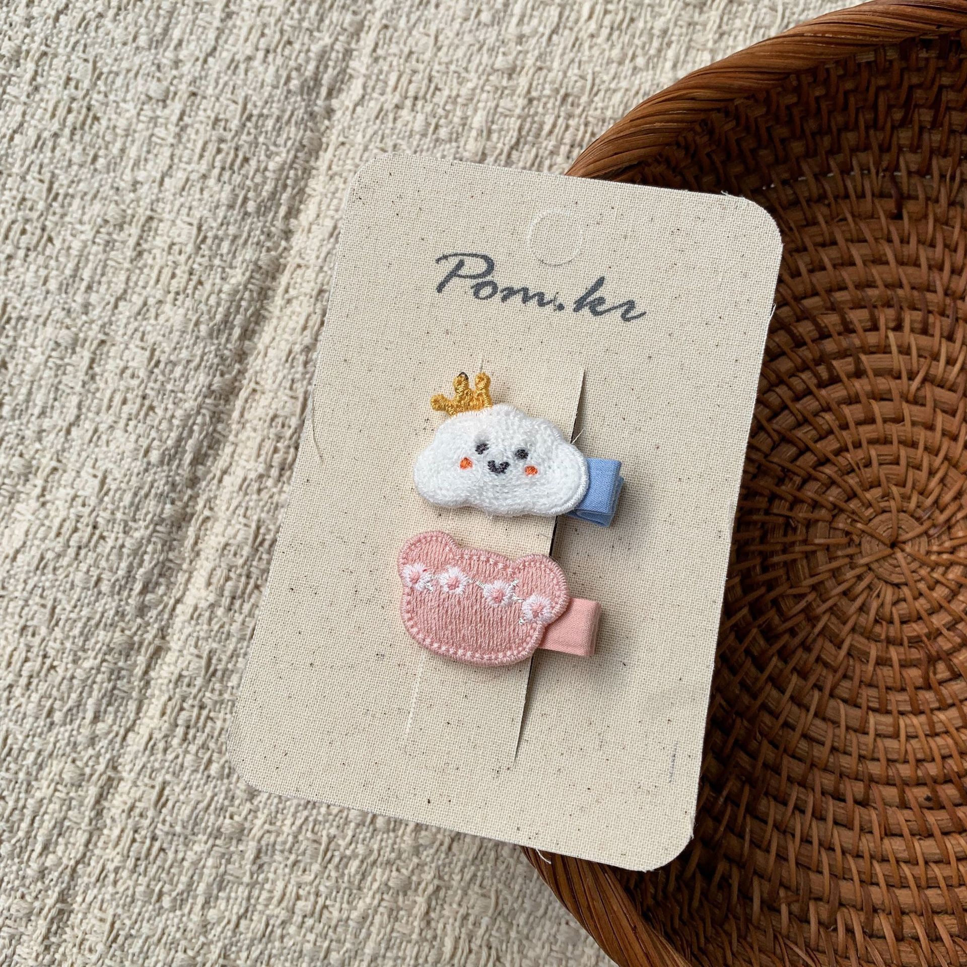 2026 nuevo lindo lindo lindo cartón de dibujos animados para niños pinzas de cabello accesorios para bebés