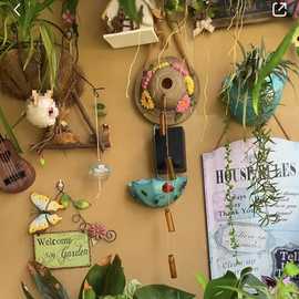 99款 花园装饰品 挂件 风灯 喂鸟器 地插 花架 风铃 流水件