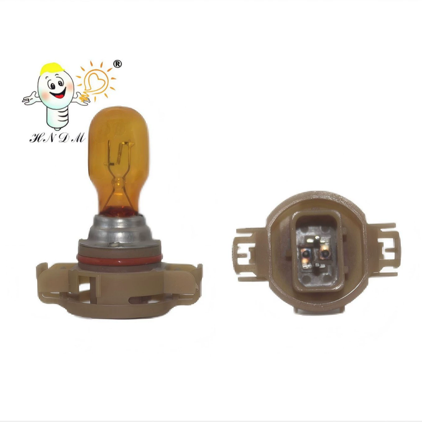 Автомобильные лампочки PSX24W PG20-7 янтарное стекло передние противотуманные фары для фар автомобиля фары