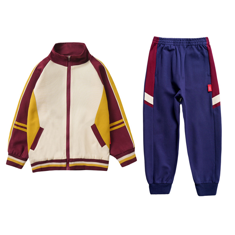 신입 학생 교복 봄 · 가을 삼인조 봄 나들이 유치원 정원교복 스포츠 미팅 수업 교복 가을 교복 세트