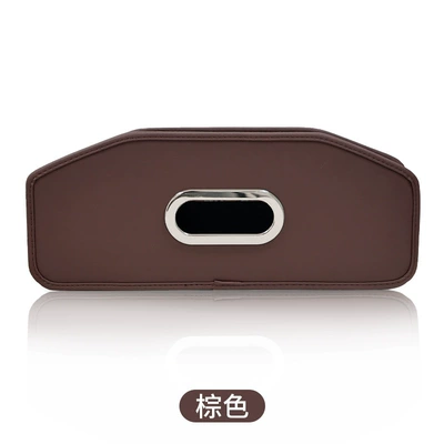 Cup Holder, Car Storage Box, Car storage bag/box - brown-foldable-chair-back-storage-box