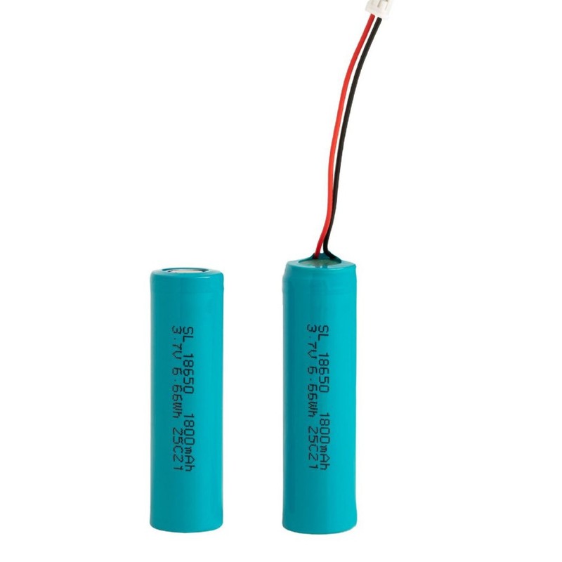 18650電池3.7v足容量1800mahプラスボード線18650リチウム電池充電可能14500コア|undefined