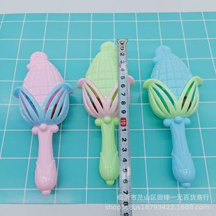 One dollar children's rattle corn rattle plastic color rattle one dollar store department store