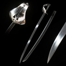 西洋仪仗剑指挥军刀锰钢升旗礼仪佩剑训练新款外贸批发未开刃