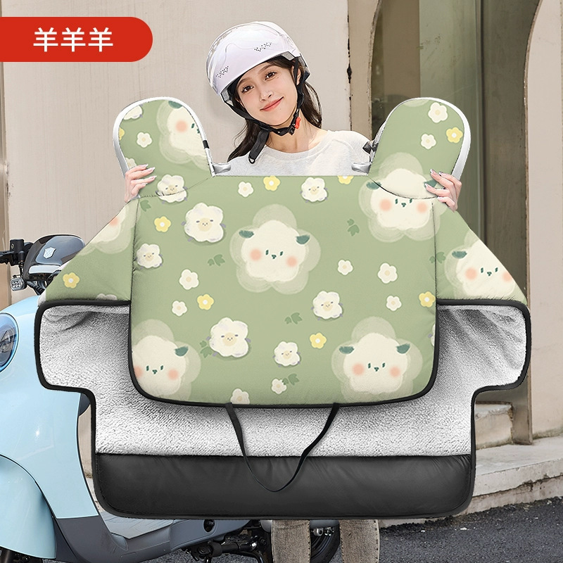 2025年新型電動車用防風カバー 冬用卸売 裏起毛 厚手 保温 防寒 防水 防風カバー|undefined