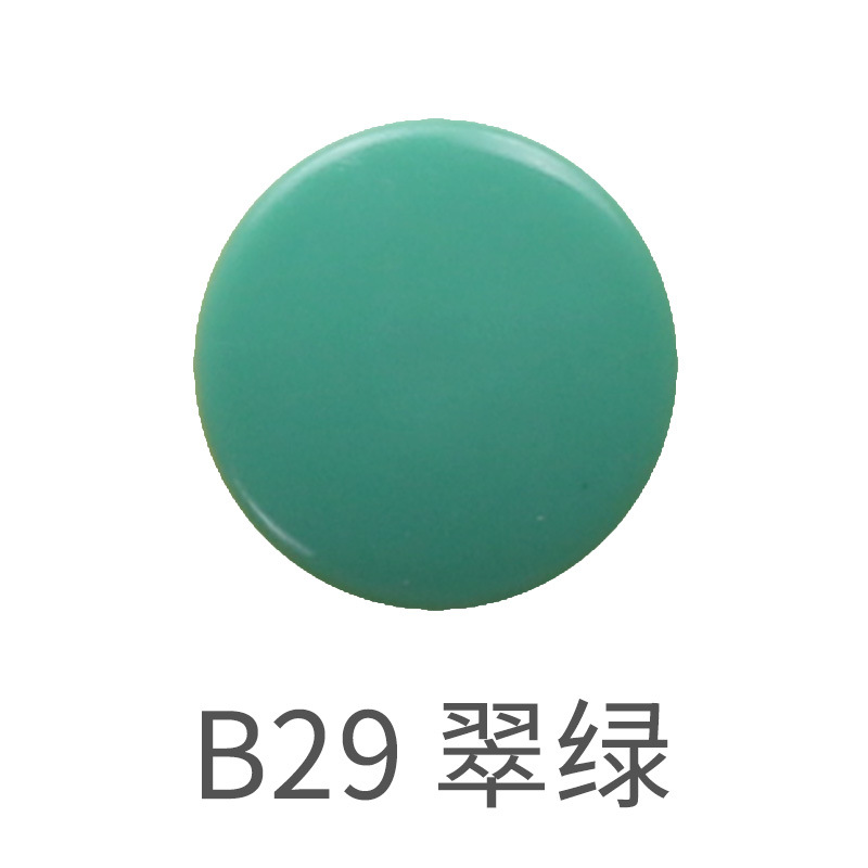 Kam Hualian T3 brillante/esmerilado de plástico botón POM resina botón a presión color niño y madre hebilla oculta al por mayor