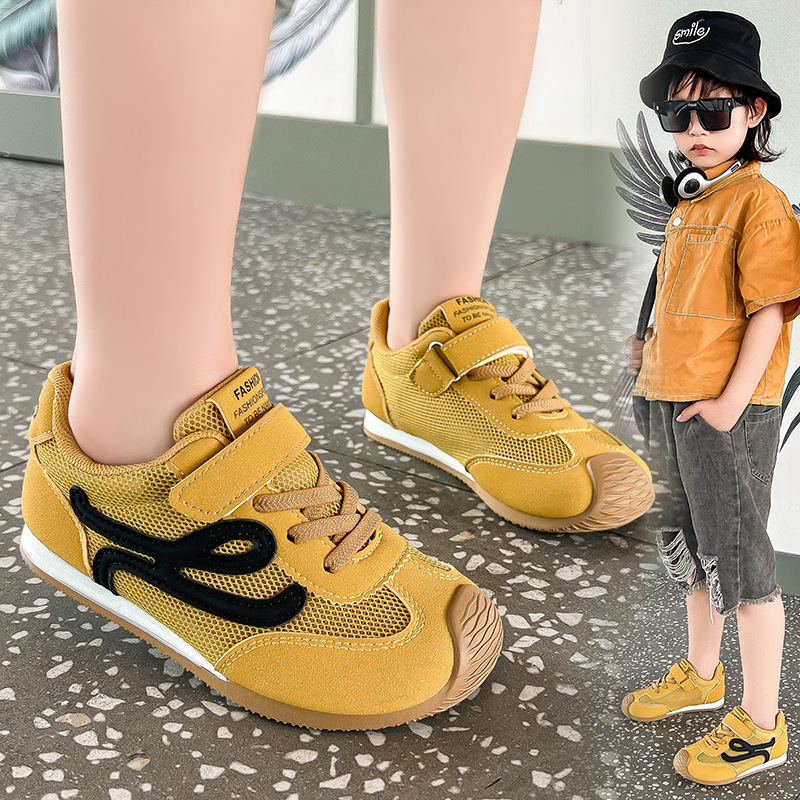 Zapatos Forrest Gump para niños primavera y verano transpirables para niños y bebés zapatos de malla antideslizante de suela blanda zapatos para niñas zapatos deportivos zapatos de coco