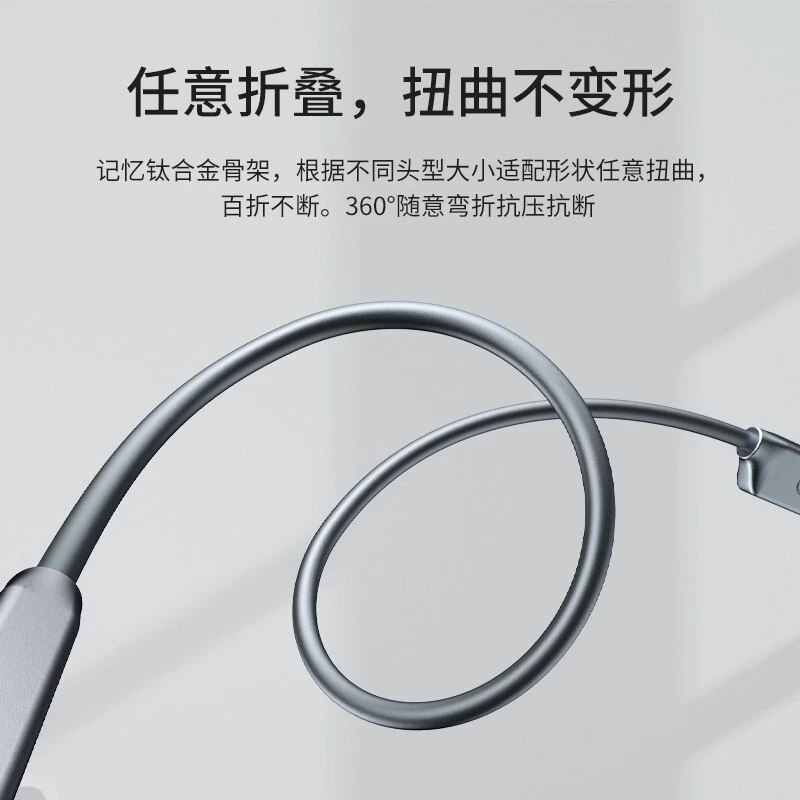 Lenovo X4 костно-проводная беспроводная Bluetooth-гарнитура, не вкладывается в ухо, двойные наушники для спорта, музыка и звонки