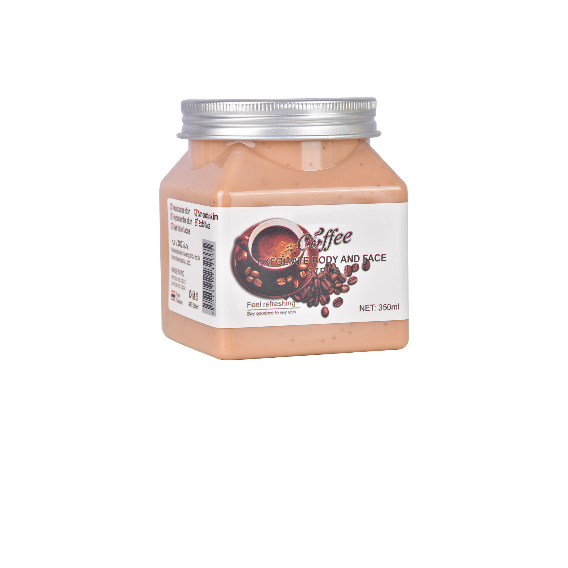 Exfoliante corporal transfronterizo para todo el cuerpo, exfoliante para piel de gallina, blanqueador, para baño, piel del cuerpo, exfoliante facial de sal marina, hidratante