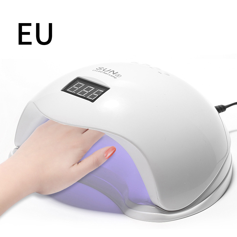 Sol sol 5 lámpara de Arte de uñas 48W lámpara de fototerapia de uñas mano no negro inducción inteligente esmalte de uñas pegamento sincronización máquina de Arte de uñas