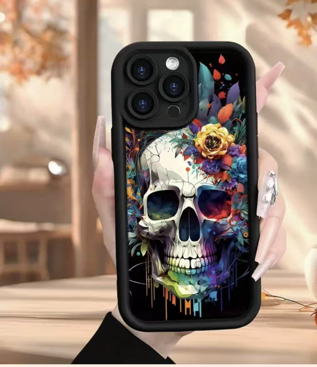 Funda para teléfono iphone16pro para Europa y América Apple 15 anti-caída 14 personalidad 13promax nuevo 12/11xr