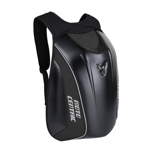 Manufacturer's direct supply of motorcycle riding backpacks, motorcycle backpacks, hard shell bags, rain resistant knight helmet bags, computer bags