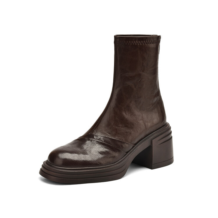 브라운 벨벳 안감