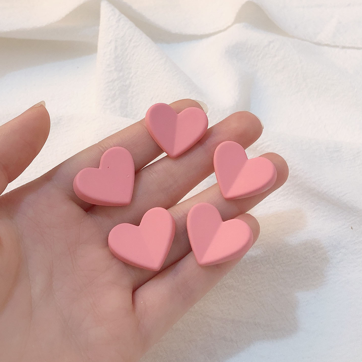 Cuerdas de cabeza diy accesorios de joyería hecha a mano red arco rosa rosa de resina de melocotón orejas accesorios de joyería para el cabello