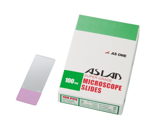 ASONE 亚速旺 C1-9647-15 载玻片 边缘抛光・彩色磨口 粉红色 101