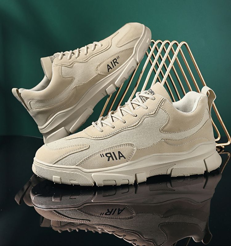 Arbejdsbeskyttelse herre åndbar mesh sports- og isure tynde byggeplads lugttætte arbejdssko trendy sommer_voghion.com