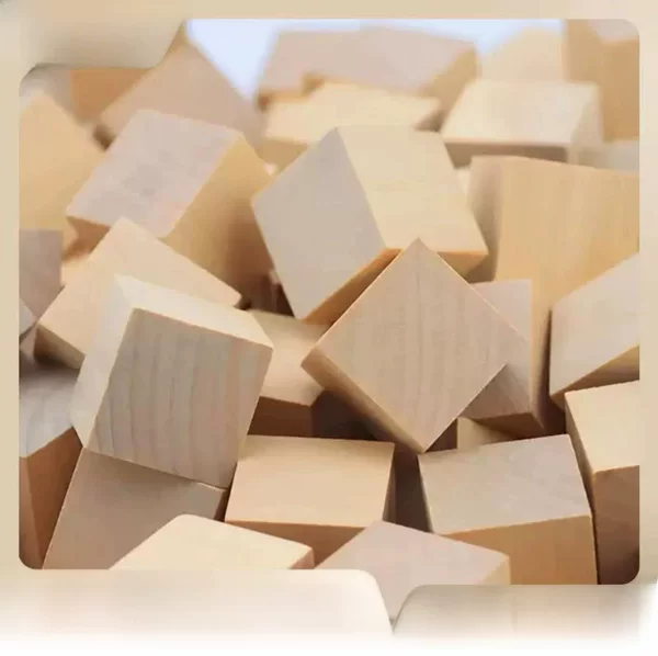 Factory Direct Supply of New Zealand Pine Building Blocks, Wood Products, Cube, Cuboid, Solid Wood, Wood Blocks