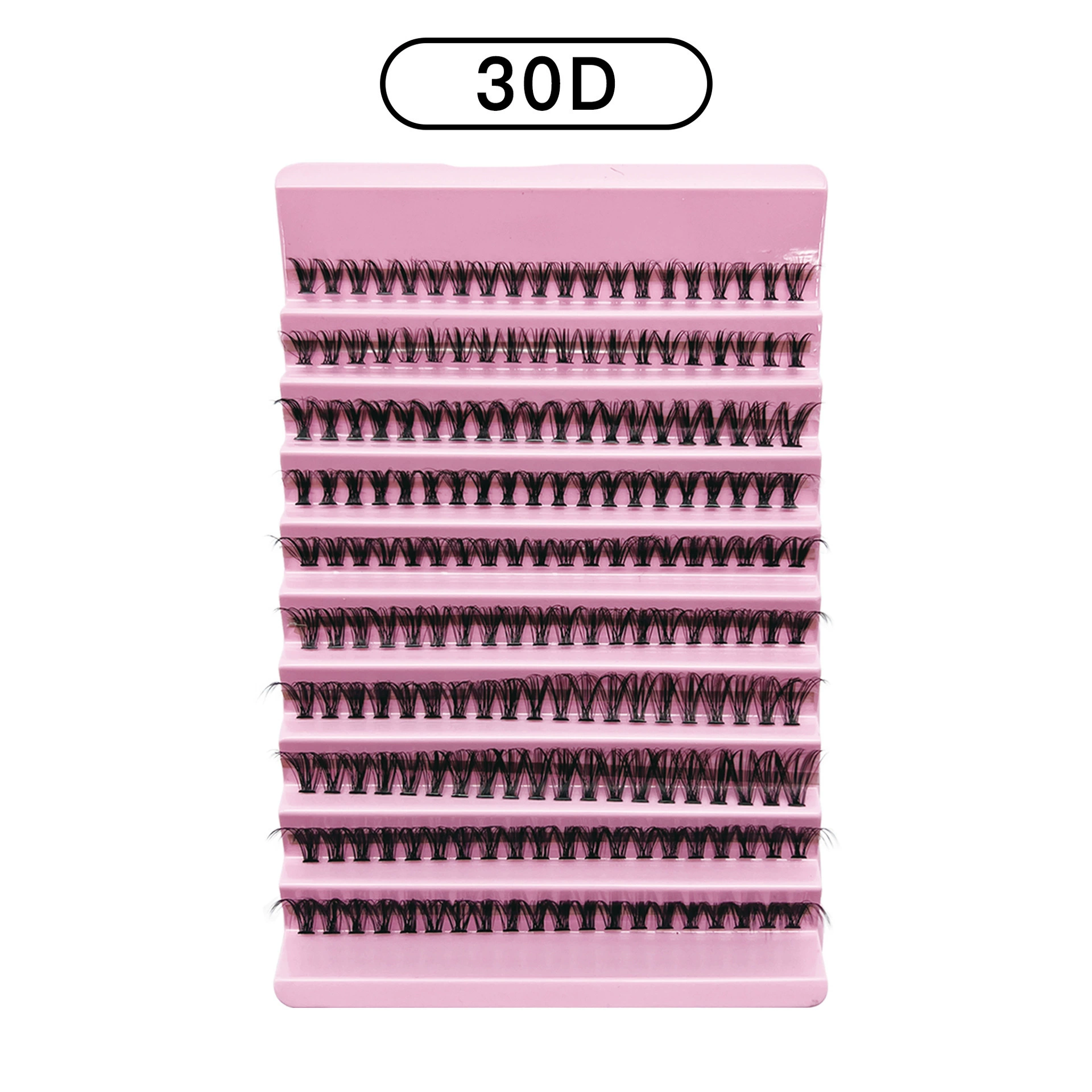 Накладные пучки ресниц 30D/40D, длина 8–16 мм, набор DIY с инструментами