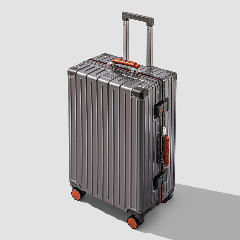 Color Matching Suitcase with Cup Holder Large Capacity 28 Inches 26 Extra Large Boys 24 Strong and Durable Aluminum Frame Trolley Travel Women