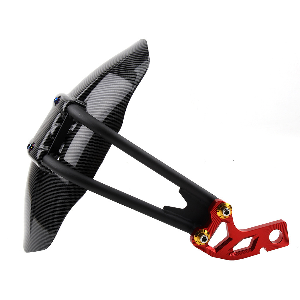 Adecuado para Honda X-ADV750 motocicleta fibra de carbono transferencia agua impresión rueda trasera guardabarros a prueba polvo aleación Aluminio respaldo