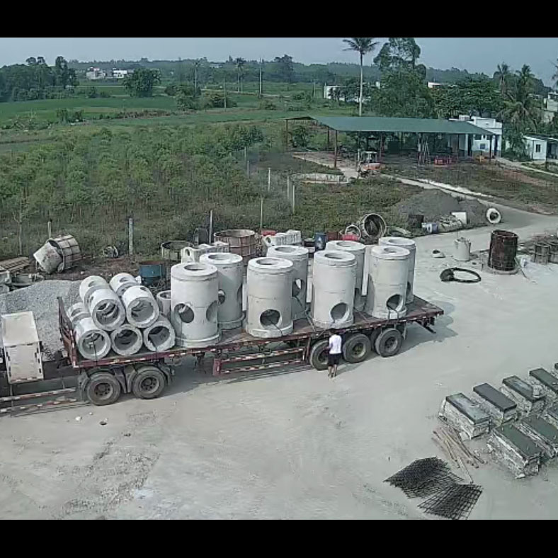 定制检查井单排圆孔成品现货混凝土钢筋检查井筒批发海南水泥井筒