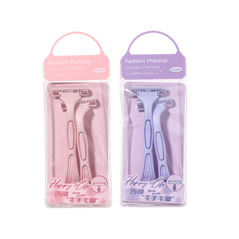 LMLTOP raspador de afeitar dos paquetes de tres cuchillas lubricantes jabón raspador de afeitar T raspador LLT01