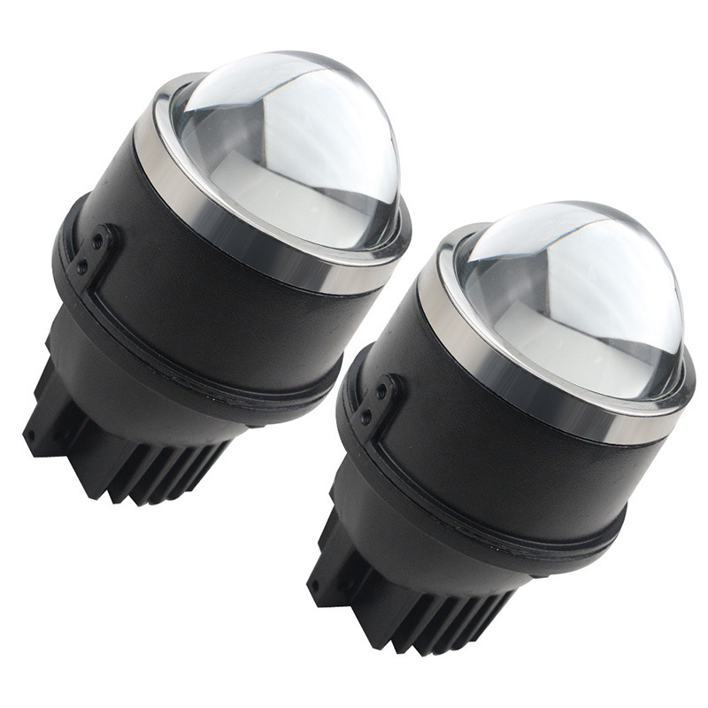 Auto transfronterizo de 3 pulgadas LED doble luz luz niebla luz impermeable 40W universal doble luz niebla al por mayor automóvil LED niebla luz