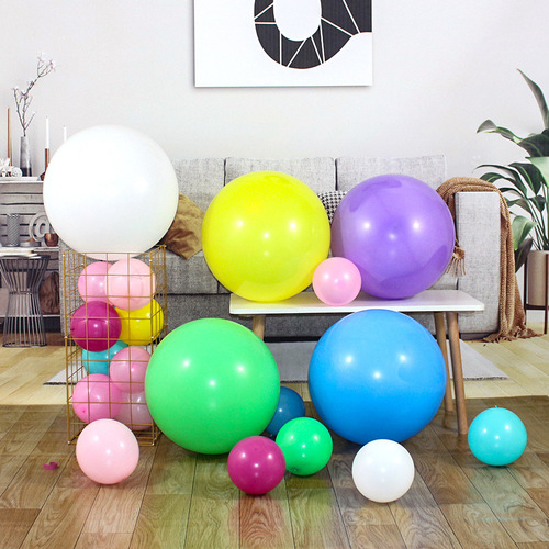 18-inch matte balloons wholesale for engagement party, wedding decorations, birthday party balloons, mall arch decorations