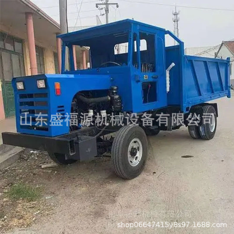 柴油爬山王 四驱农用车 随车挖四轮四不像 农用四不像 节能