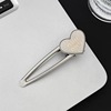 Brand hairgrip, advanced universal hair accessory, 2 carat, light luxury style, high-quality style, simple and elegant design