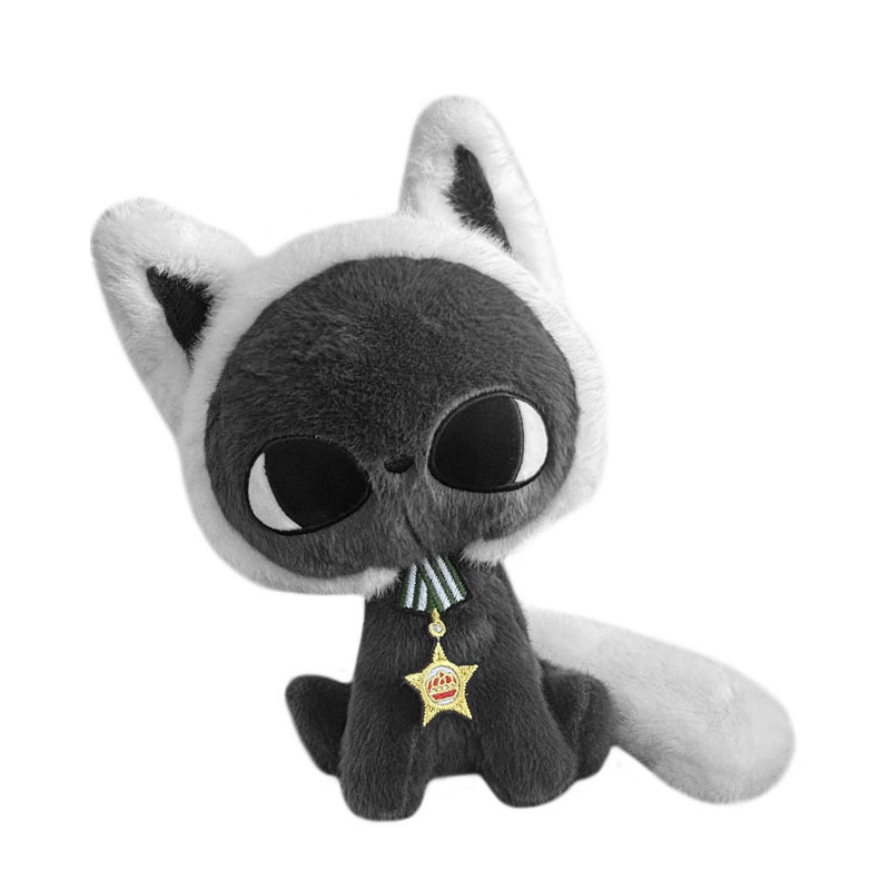 国境を越えた模擬猫人形、星月猫のぬいぐるみ、子供の誕生日プレゼント、黒猫の卸売|undefined