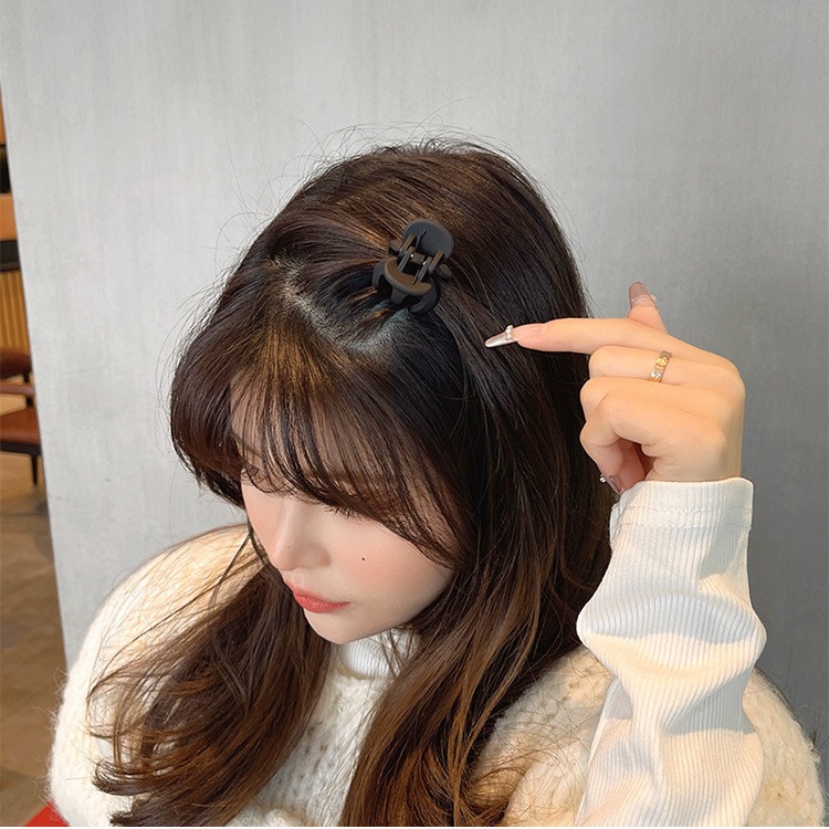 High ponytail artifact fixed hair large and medium small size clip shark clip hair accessories female pumpkin clip hair clip headdress