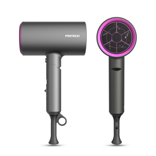 Peach household folding hair dryer European standard hair salon hair dryer cross-border hammer electric air blower constant temperature hair care hair dryer