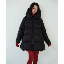 COMOS CMS 90鹅绒轻薄中长款羽绒服女冬季2025新款【250g】255290